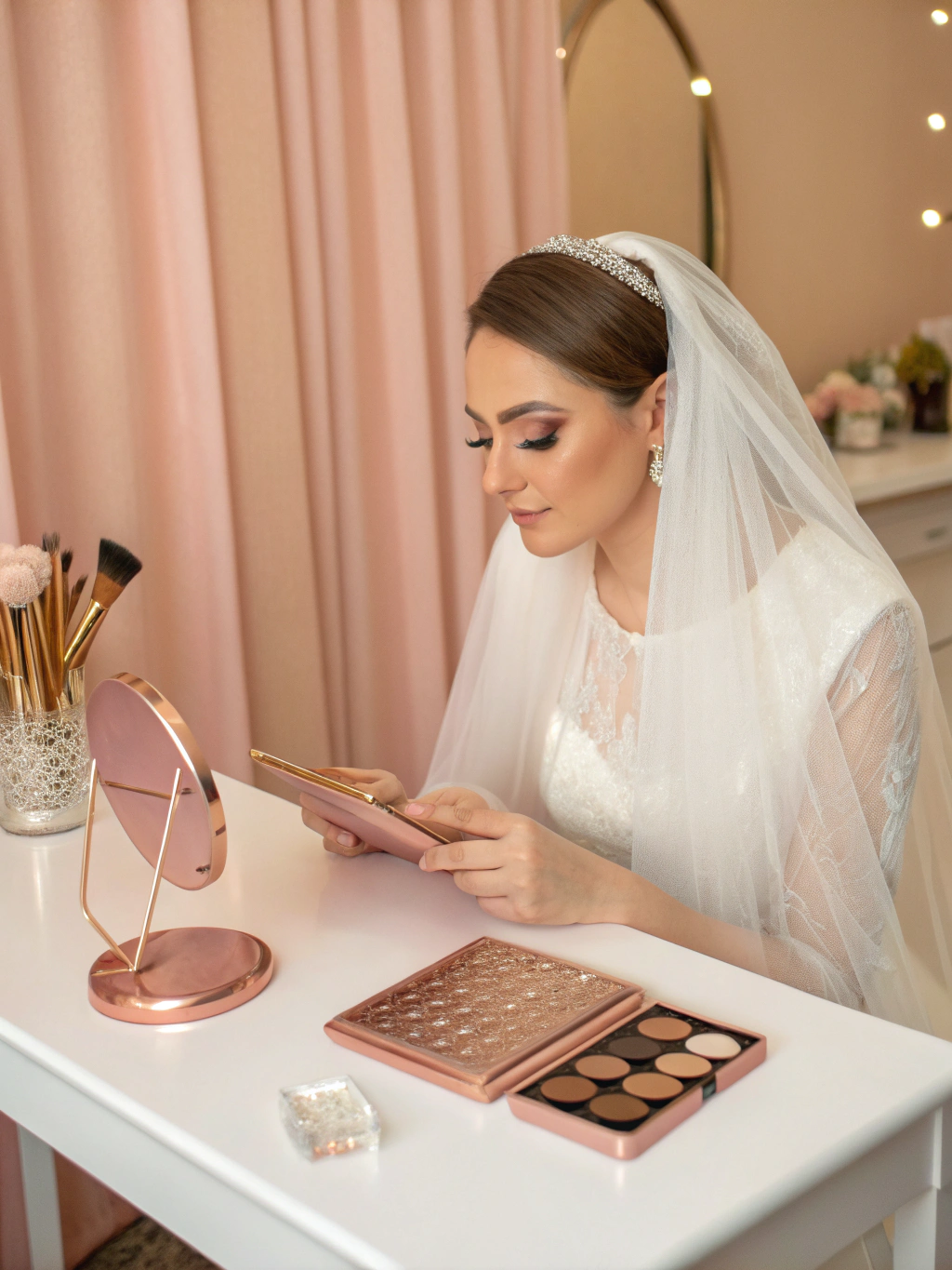 Modern Classic — elegant event styling with natural textiles and soft glow